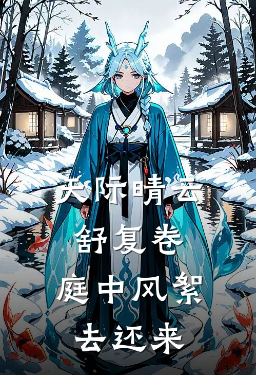 天际晴云舒复卷,庭中风絮去还来